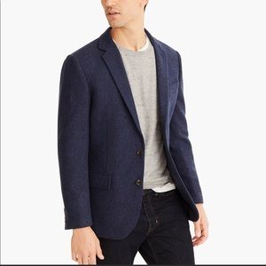 J Crew Thompson Tweed Slim Fit Blazer